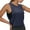Navy, variant on Landzoo One Women's Casual Sleeveless Yoga Tank Top Loose Fit Comfortable Summer Workout Vest For Daily Wear Outdoor Activities Soft Stylish Basic Camisoles & Tanks