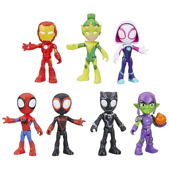 Marvel: Spidey and His Amazing Friends Hero Figure Preschool Kids Toy Action Figure for Boys and Girls Ages 3 4 5 6 7 and Up (4”)