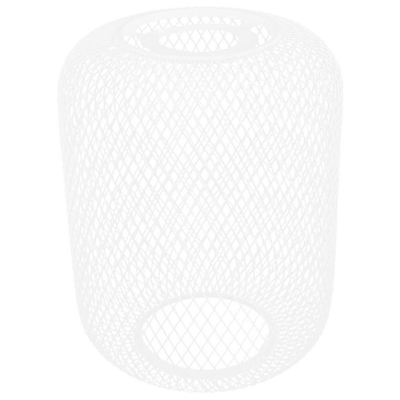 KAKOWELY Cylinder Lampshade White 1Pcs 7.5X5.5X5.5in Iron Wire Lampshade