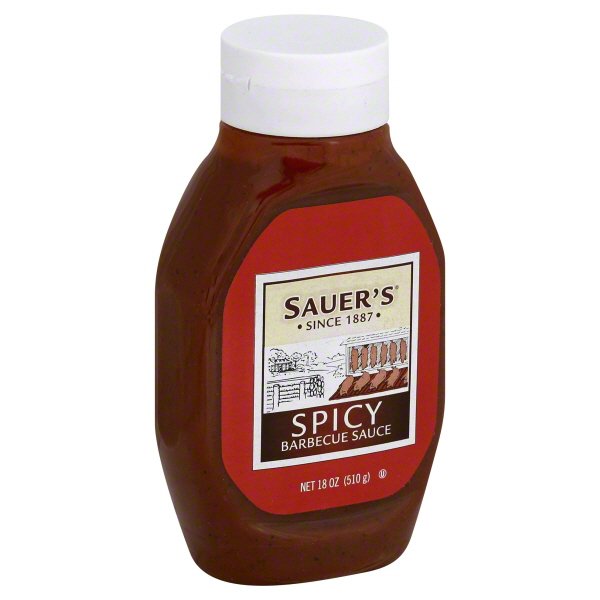 CF Sauer Sauers Barbecue Sauce, 18 oz