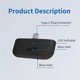 thumbnail image 4 of Blowing Breathing Tester Portable Alcohol Tester Mini Alcohol Detector with Intelligent Interaction Only 7.5g, 4 of 5