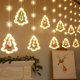 thumbnail image 1 of Decoración navideña Luces de cadena LED Estilo de árbol de Navidad Luz de color Luz de ambiente interior Luz de cortina USB Control remoto Luz de barra de hielo JAMW Sencillez, 1 of 5