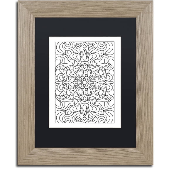 Trademark Fine Art "Glimmering Hope" Canvas Art by Kathy G. Ahrens, Black Matte, Birch Frame