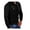 Black, variant on Aayomet Long Cardigan Sweaters For Men Mens Striped Color Block Hoodies Fashion V Neck Knit Sweater Pullovers,Black L