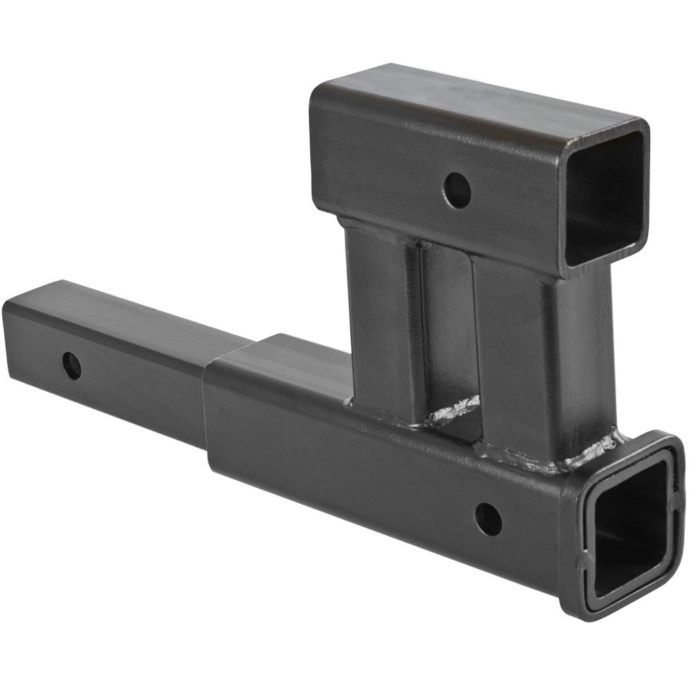 Partol 7 Trailer Hitch Extension with 2” Receiver Tube Extender 5/8 Pin Hole 500 LBS Load Capacity