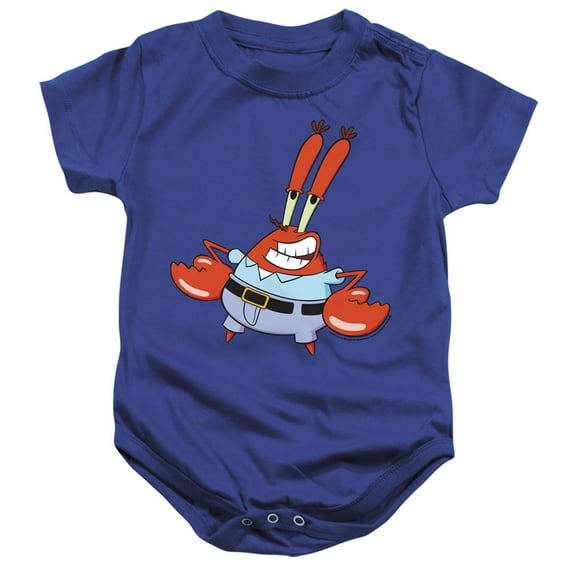 Spongebob Mr. Krabby Unisex Infant Snap Suit for Baby