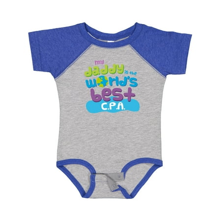 

Inktastic Accountant Dad Best CPA Gift Baby Boy or Baby Girl Bodysuit