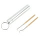 thumbnail image 4 of Palillos De Dientes Reutilizables, Juego De Palillos Compactos, Dos Modelos Diferentes, Acero Inoxidable, Portátil, Resistente Al Desgaste Para Aventuras, 4 of 7