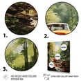 thumbnail image 3 of Designart "Pickup Truck Forest II" Pickup Truck Canvas Print, 3 of 5