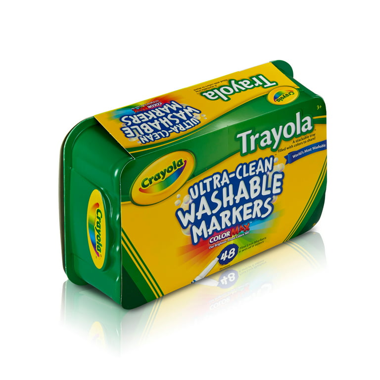 Crayola Washable Markers Variety Pack - 48 Ultra-Clean Washable