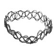 thumbnail image 2 of Bracelet de Cheville Élastique Noir Vintage Tatouage Rétro Henné, 2 of 4