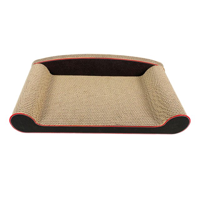 Cardboard Cartboard Cat Scratcher Sofá Nido para dormir Nido resistente estilo C