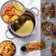 thumbnail image 2 of 304 Stainless Steel Kitchen Tempura Fryer Pan Japanese Deep Frying Pot with A Thermometer and A Lid, 2 of 5