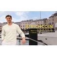 thumbnail image 4 of RICHCOIN Men's Crewneck T-Shirts Long Sleeve Shirts for Men Ribbed Knit Textured Solid Casual Pocket Basic Tee Tops, 4 of 7
