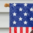 thumbnail image 3 of Carolines Treasures BB3126CHF Patriotic USA Dachshund Chocolate Flag Canvas House Size, 3 of 4