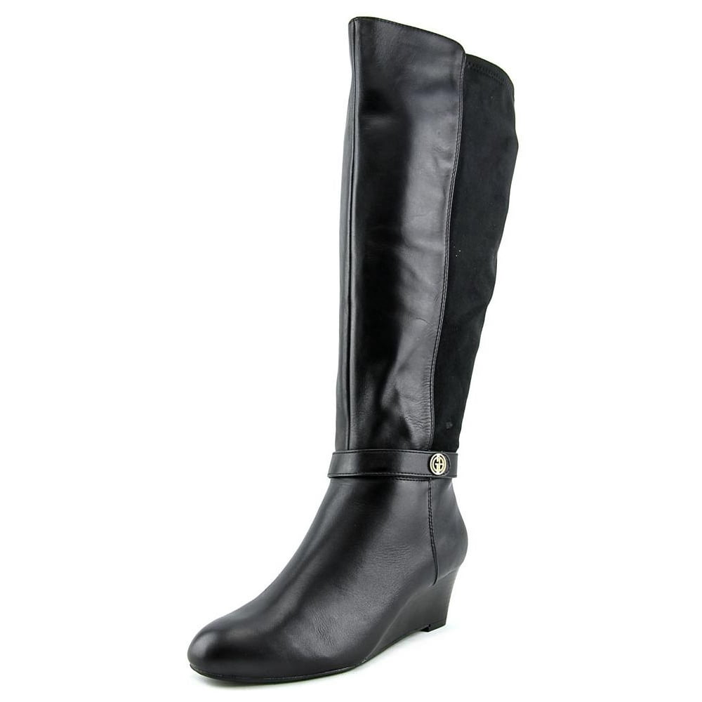 giani bernini wide calf boots