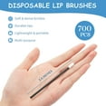 thumbnail image 4 of Pansylife 700PCS Disposable Lip Brushes, Lip Wands Lipstick Applicator Wands Make Up Brush Gloss Wands Beauty Tool Kits, 4 of 8