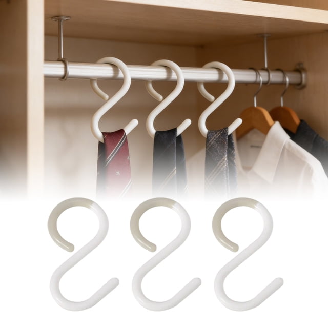 Klonfd S Type Lightweight Hook For And Versatile Hanging Solution For Jackets Coats And Ideal For Home And Travel Use