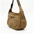 thumbnail image 5 of Women's Large Capacity Nylon Tote Bag, Lightweight Water Resistant Crossbody Shoulder Bag with Adjustable Wide Strap for Work Travel School Daily Use, 5 of 6