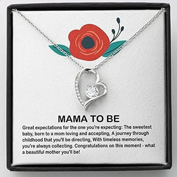 Gift for Expecting Moms Necklace, Expecting Mother Gifts, Present for Expecting Moms, Mom to Be, Pregnant Woman, Pregnancy, Gift, Compass. Necklace Jewelry With Meaningful Messages Card & Box
