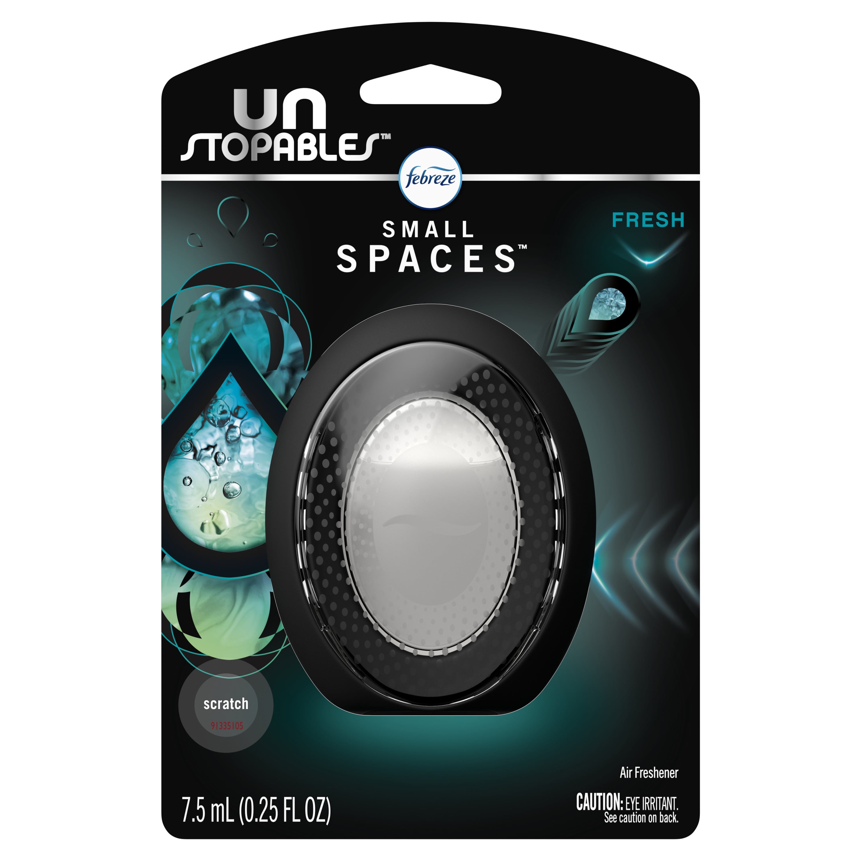 Febreze Small Spaces Unstopables, Air Freshener, Fresh, 1 count