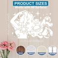 thumbnail image 4 of Woman Space Stencils 11.7×8.3inch Large Ladies Curly Hair Planet Stencil with Paint Brush Dreamy Space Universe Star Moon Girl Drawing Stencil for Gift Decor Wood Canvas Wall Furniture, 4 of 9