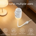 thumbnail image 4 of 2 In 1 USB Galaxy Star Projector Night Light, 360° Bendable Gooseneck Dimmable Lamp with 12 Interchangeable Cosmic Slides, Portable Starry Sky Decor Light for Bedroom Kids Room Car Travel Party, 4 of 9