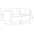 thumbnail image 7 of CHITA Sectional Couches Modular Sofa for Living Room, 2PC in Cream, 7 of 7
