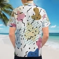 thumbnail image 6 of High Quality Hawaiian Shirts for Men Short Sleeve Aloha Beach Shirt Floral Summer Casual Button Down Shirts Blouses 5YDU8F, 6 of 7