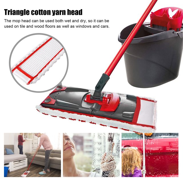 Almohadillas de fregonareemplazos para Vileda Ultramax 2 en 1 cubierta de Ehuebsd fregona de suelo recarga de productos de limpieza para el hogar juego de escoba y cuchara