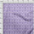thumbnail image 3 of oneOone Cotton Poplin Amethyst Fabric Damask Quilting Supplies Print Sewing Fabric By The Yard 42 Inch Wide, 3 of 4