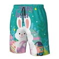 thumbnail image 4 of Fotbe Happy easter Trajes de Baño Estampados para Hombre, Shorts de Verano de Secado Rápido, Ropa de Playa, Bañadores-Medium, 4 of 6