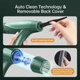 thumbnail image 5 of High-Speed Negative Ion Hair Dryer with Powerful Brushless Motor,Lightweight,Foldable,Low Noise,and Magnetic Nozzle12 Modes for Quick Drying by Traveling Salon Owners Green, 5 of 9