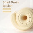thumbnail image 5 of Vegetable Wash Basket Snail-Shaped Fruit Cleaner Spinners Housewarming Present, 5 of 5
