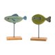 thumbnail image 1 of 2 piezas de adorno de pez de madera nórdico, adorno decorativo con forma de pez, artesanía encantadora EstiloE, 1 of 8