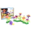 Green Toys: Build-A-Bouquet - 44pc Mix & Match Floral Toy Craft Set, Assemble & Stack, Create Colorful Flower Arrangements, Recycled Material, Kids 3+
