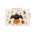 thumbnail image 4 of Halloween Ghost Throw Blanket 60" x 40" Fur Fleece Blanket Soft Cozy Autumn Throw for Couch Sofa Bed, Thanksgiving Gift for Women Mom, 4 of 6