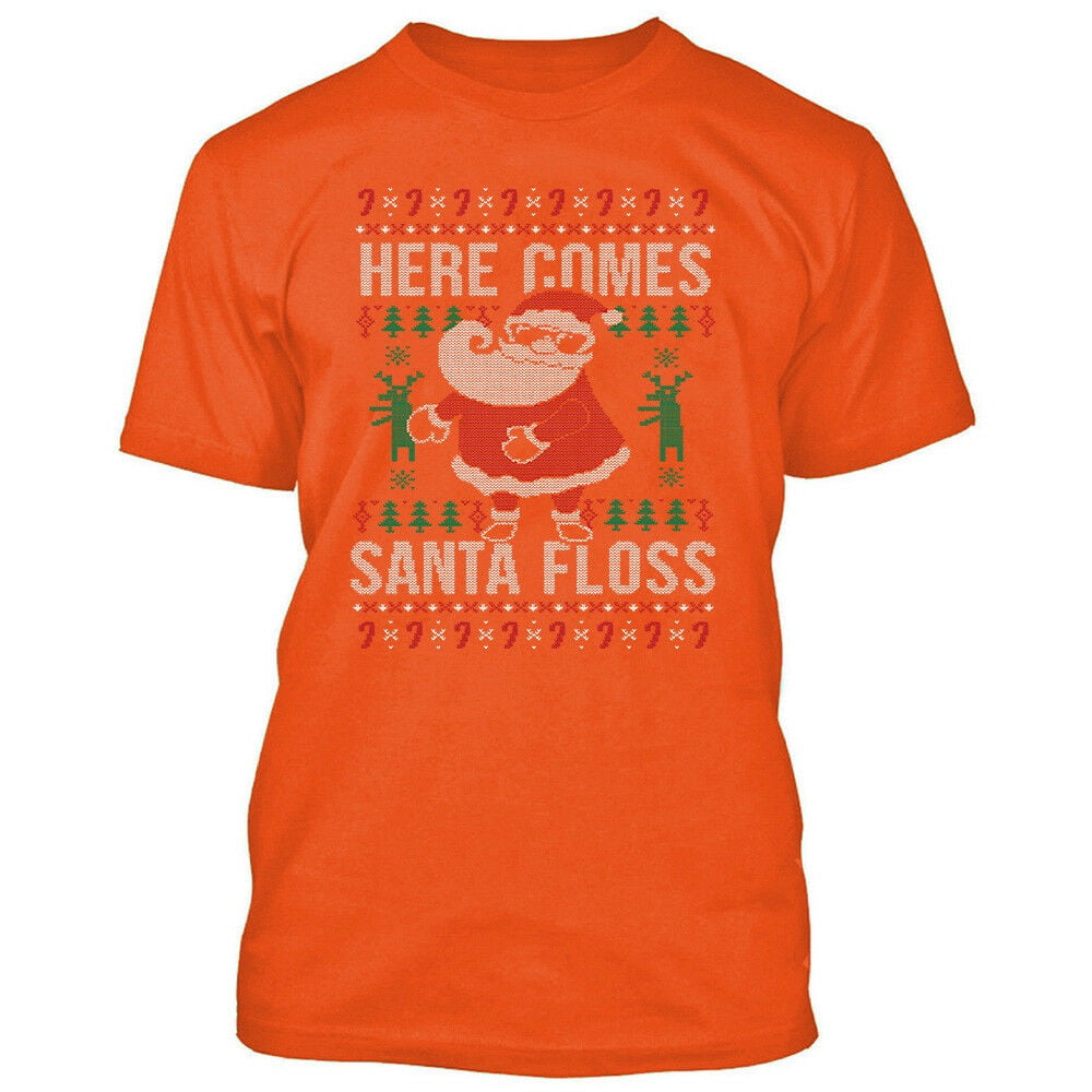 orange t shirt outfit