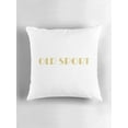 ASPORIC Old Sport The Great Gatsby Sticker Throw Pillow Covers 1 Pack