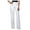 White, variant on Aayomet Womens Sweatpants Women's Yoga Dress Pants Stretchy Office Casual Yoga Work Slacks Petite/Regular,Hot Pink XXL
