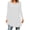 White, variant on Edvintorg Womens Tunic Tops Plus Size Solid Color Long Sleeve Crew Neck Loose Lightweight Casual Shirt Women's Clothing Pink Pull-On