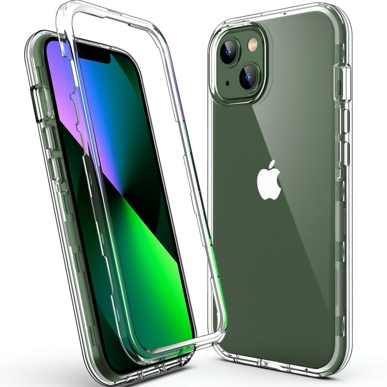 Phone Case for iPhone 13, Sturdy Rugged 2 in 1 Hybrid Heavy Duty Shockproof Clear Case for Apple iPhone 13 6.1 inch 2021, Pink Glitter Phone Case for iPhone 13, Sturdy Rugged 2 in 1 Hybrid Heavy Duty Shockproof Clear Case for Apple iPhone 13 6.1 inch 2021, Pink Glitter
