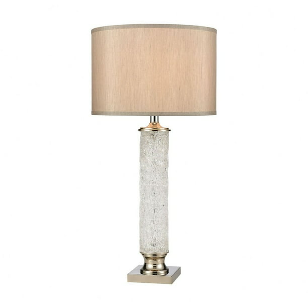 Metal 1 Light Table Lamp, 31 Inch Tall Table Lamps