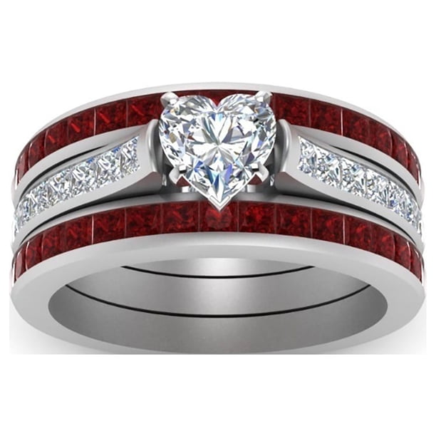 Anillos para mujer, regalos para mujer, anillo de pareja, grano de madera, titanio, acero, corazón, anillo de tres capas, conjunto de anillos, anillo