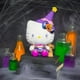 thumbnail image 3 of Peluche Jazwares Hello Kitty para Halloween, 20 cm, con disfraz de bruja, 3 of 3