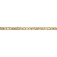thumbnail image 3 of 14K Yellow Gold 3.2mm Semi-Solid Anchor Chain (16 X 3.2) Made In South Africa bc122-16, 3 of 5