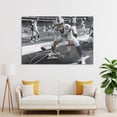 thumbnail image 4 of Josh Allen Poster Canvas Poster Artworks Picture Print Poster Wall Art Painting Canvas Gift Decor Home Posters Decorative 20x30inch(50x75cm), 4 of 6