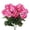 B002- Style B, variant on Fake Outdoor Flowers, Faux Flowers for Outdoor Planters, Fake Flowers, Uv Resistant Artificial Outdoor Flowers, 15 Inch Bright Red Artificial Geranium Bush for Patio Garden and
