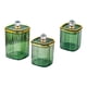 thumbnail image 5 of 3 cajas de almacenamiento para refrigerios, recipiente nórdico reutilizable con divisiones para servir refrigerios. Diamante verde verde, 5 of 9