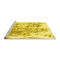 thumbnail image 2 of Ahgly Company Machine Washable Indoor Rectangle Abstract Yellow Modern Area Rugs, 2' x 3', 2 of 4